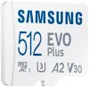SAMSUNG EVO Plus 2024 MicroSDXC 512GB + Προσαρμογέας SD CL10 UHS-I U3 A2 V30 thumbnail (3 of 5)