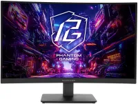 Monitor Phantom Gaming by Asrock zakrzywiony PG27QRT1B 27" VA 2560x1440 180Hz 300cd m2 1ms HDMI DP głośnik Monitor Phantom Gaming by Asrock zakrzywiony PG27QRT1B 27" VA 2560x1440 180Hz 300cd m2 1ms HDMI DP głośnik (1 of 7)