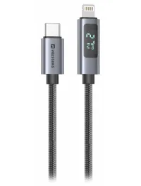 Swissten LCD Kabel USB-C Lightning 1m Swissten LCD Kabel USB-C Lightning 1m (1 of 2)