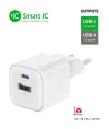 Swissten netværksadapter 12w 1x usb-c + 1x usb-a hvid thumbnail (2 of 3)