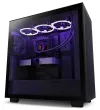 NZXT kotelo H7 Flow edition ATX 2x 120 mm tuuletin USB-C 2x USB lasisivuverkkopaneeli musta thumbnail (1 of 6)