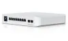 Ubiquiti UniFi Switch Professional 8 PoE - 8x Gbit RJ45 2x SFP+ 6x 802.3af ag 2x 802.3bt (buiséad PoE 120W)