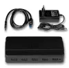 I-tec USB HUB Opladning 7 porte 2 opladningsport USB 3.0 strømadapter sort thumbnail (3 of 3)