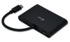 I-tec USB 3.1 Type C HDMI Rejseadapter PD Data 1x HDMI 4K Ultra HD 3840x2160 2x USB 3.0 sort thumbnail (4 of 4)