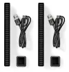Lampada da gioco LED NEDIS alimentata a batteria per laptop desktop design RGB USB-A nera thumbnail (3 of 3)