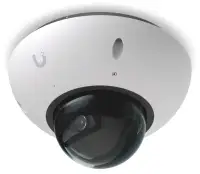 Cámara domo Ubiquiti UniFi G6 W con resolución de 8 MP, LED infrarrojo, detección por IA, IP66, IK10 (antivandalismo), PoE blanca. Cámara domo Ubiquiti UniFi G6 W con resolución de 8 MP, LED infrarrojo, detección por IA, IP66, IK10 (antivandalismo), PoE blanca. (1 of 9)