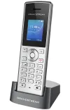 „Grandstream WP810“ telefonas su spalvotu ekranu, 2x SIP dviejų dažnių „WiFi“, „Micro USB“ ir 3,5 mm lizdu.