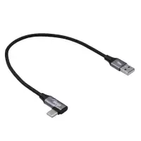 Akyga mrežasti kabel USB A + USB tip C 30 cm Akyga mrežasti kabel USB A + USB tip C 30 cm (1 of 3)