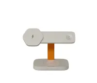 CANYON Wireless Charger HEXAGON WCS-310 3in1 Grey Orange CANYON Wireless Charger HEXAGON WCS-310 3in1 Grey Orange (1 of 14)