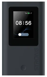 STRONG 5G MIFI AX1800 Norme Wi-Fi 802.11ax 574 Mbps à 2,4 GHz 1201 Mbps à 5 GHz 1 emplacement nano SIM 1 port USB-C noir STRONG 5G MIFI AX1800 Norme Wi-Fi 802.11ax 574 Mbps à 2,4 GHz 1201 Mbps à 5 GHz 1 emplacement nano SIM 1 port USB-C noir (1 of 1)