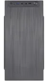 EUROCASE MicroT MC X108 without power source 1 x USB 2.0 1 x USB 3.0 black thumbnail (3 of 5)