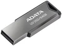 ADATA FlashDrive UV350 64 Go USB 3.2 Gen1 argent ADATA FlashDrive UV350 64 Go USB 3.2 Gen1 argent (1 of 4)