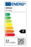 IMMAX NEO SMART set 3x lampadine LED E27 11W RGB+CCT colore e bianco dimmerabile Zigbee TUYA thumbnail (2 of 6)