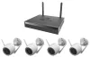 EZVIZ H3C 2K+ Wi-Fi KIT bullet 4Mpix 1x NVR CS-X5S-R100-8W 4x IP-kamera H3C 2K+ HDMI VGA Wi-Fi LAN