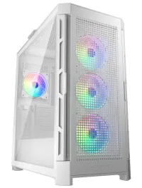 Корпус ПК COUGAR DUOFACE Pro RGB White Mid Tower TG и передняя панель Airflow с 4 вентиляторами ARGB TG, левая панель Корпус ПК COUGAR DUOFACE Pro RGB White Mid Tower TG и передняя панель Airflow с 4 вентиляторами ARGB TG, левая панель (1 of 31)