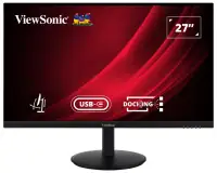 ViewSonic VG2709U-2K 27" QHD безрамков IPS монитор с HDMI вход, DP изход, USB тип C, RJ45, USB Daisy Chain ViewSonic VG2709U-2K 27" QHD безрамков IPS монитор с HDMI вход, DP изход, USB тип C, RJ45, USB Daisy Chain (1 of 7)
