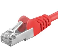 Cable de conexión Premiumcord Cat6a S-FTP AWG 26,7 longitud 0,25 m rojo Cable de conexión Premiumcord Cat6a S-FTP AWG 26,7 longitud 0,25 m rojo (1 of 1)