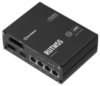 Teltonika RUTM55 teollisuusreititin, kaksois-SIM + eSIM, 5G, 4x LAN, sarjaportti, RS232, 485, WiFi, 5G Teltonika RUTM55 teollisuusreititin, kaksois-SIM + eSIM, 5G, 4x LAN, sarjaportti, RS232, 485, WiFi, 5G (1 of 4)