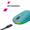 Luch optúil gan sreang CANYON MW-22 RGB 800 1200 1600 dpi 4 eochracha BT+2.4GHz ceallraí 650mAh rís thumbnail (9 of 11)