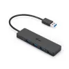 I-tec USB HUB ADVANCE 4 ports USB 3.0 passive slim black