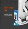 CANYON multifunctional cooling stand for PS5 charging 2 PS5 controllers RGB backlight black thumbnail (8 of 12)