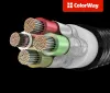 Colorway Cable de Carga 3 en 1 Lightning+MicroUSB+USB-C 4A Nylon 1,2m Gris thumbnail (5 of 6)