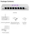 ALTA Switch 8 POE – 8x Gbit RJ45 4x PoE 802.3at (PoE költségvetés 60 W) thumbnail (5 of 5)