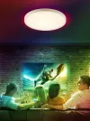 IMMAX NEO LITE TUDO SMART ceiling light RGB backlight 60cm 65W with support for BEACON Wi-Fi TUYA white thumbnail (9 of 10)