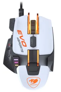 Przewodowa mysz gamingowa COUGAR 700M Evo eSPORTS optyczna RGB PMW-3389 16000 DPI biała (1 of 15)