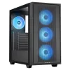 CHIEFTEC Hunter 3 E-ATX 4x120mm ARGB ventilator 2xUSB 3.0 USB-C kaljeno staklo crna CHIEFTEC Hunter 3 E-ATX 4x120mm ARGB ventilator 2xUSB 3.0 USB-C kaljeno staklo crna