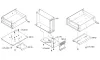 MEANWELL DRP-03 narrow mounting DIN clip for MeanWell sources thumbnail (2 of 2)