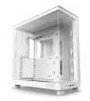 NZXT behuizing H6 Flow tweekamer MidT 3x120mm ventilator 2xUSB 3.2 USB-C glas zij- en voorkant wit thumbnail (2 of 6)