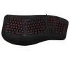 Adesso AKB-150EB gaming wired keyboard multimedia ergonomic backlit USB black US layout