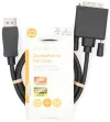 Cabo NEDIS DisplayPort - Plugue DVI DisplayPort - Plugue 24+1 pinos DVI-D preto bulk 2m thumbnail (3 of 3)