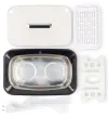 NEDIS Ultraschall-Schmuckreiniger, 18 l, Netzstrom 220–240 V AC, 50–60 Hz, Weiß (Kunststoff) thumbnail (7 of 7)
