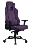 AROZZI herní židle VERNAZZA Soft Fabric Purple povrch Elastron fialová