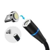 Colorway Cable de Carga 3en1 Lightning+MicroUSB+USB-C Magnético 2.4A Nylon Carga Rápida 3.0 1m thumbnail (5 of 6)