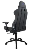 AROZZI gaming chair VERONA Signature Soft Fabric fabric surface black blue logo thumbnail (3 of 9)