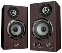 Altavoz GENIUS SP-HF1812BT Marrón oscuro 2.0 50W Bluetooth 5.3 color madera oscura (1 of 2)