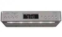 Soundmaster UR2045SI Kitchen Radio with DAB+ RDS BT Dual Alarm Timer Silver Soundmaster UR2045SI Kitchen Radio with DAB+ RDS BT Dual Alarm Timer Silver (1 of 2)