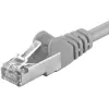 Cabo Patch Premiumcord Cat6a S-FTP AWG 26 7 comprimento 7m cinza