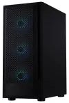 BitFenix ​​​​etui C50 Negro ATX 4x 120 mm FRGB blæser 2xUSB 2.0 USB 3.0 hærdet glas sort thumbnail (3 of 7)