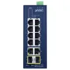 Planet IFGS-1222TF průmyslový L2 switch 8x 10 100TX 2x 1Gb 2x 1Gb SFP -40~75°C 9-48VDC IP30 fanless RING thumbnail (2 of 3)