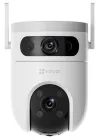 EZVIZ IP kamera H9c 3MP PTZ Wi-Fi 3Mpix aizsardzība IP65 objektīvs 28mm 6mm H.265 IR apgaismojums līdz 30m balts thumbnail (1 of 2)