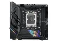 MB ASUS ROG Strix B760-I Gaming WIFI LGA1700 2xDDR5 M.2 W6E+BT5.3 HDMI DP mITX MB ASUS ROG Strix B760-I Gaming WIFI LGA1700 2xDDR5 M.2 W6E+BT5.3 HDMI DP mITX (1 of 9)