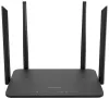 THOMSON dual-band router THWR 1200 Wi-Fi 802.11a b g n ac 1200 Mbit with 2.4GHz and 5GHz 4x LAN 1x WAN 1x USB black thumbnail (2 of 4)