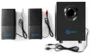 NEDIS gaming højttalere 2.1 power 33 W 3,5 mm jack USB ABS træ sort thumbnail (4 of 4)