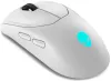 DELL miška Alienware Brezžična brezžična Trimode Gaming Mouse AW720M Lunar Light