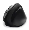Mysz HAMA EMW-500 bezprzewodowa optyczna 1800 dpi pionowa ergonomiczna 6 przycisków USB czarna thumbnail (1 of 2)