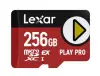 Карта пам'яті Lexar 256 ГБ PLAY Pro microSDXC™ Express 7 читання/запис 900 МБ/с Карта пам'яті Lexar 256 ГБ PLAY Pro microSDXC™ Express 7 читання/запис 900 МБ/с